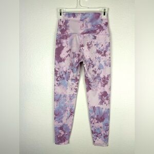 Beyond Yoga High Waisted Midi Legging Orchid Haze Cosmic Dye Size S